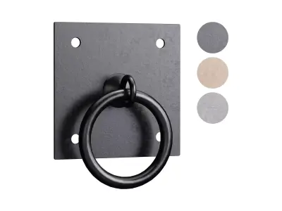 Cabinet Ring Pulls 3D model