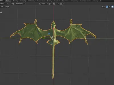 Boss Dorgan For Your Game And Animation Low-poly 3D model