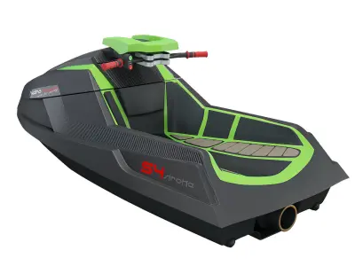Hydrospace HSR Benelli S4  3D model