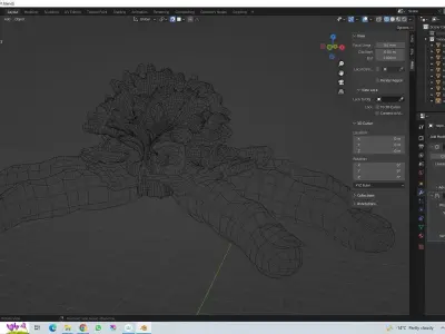 spider hand Free 3D model