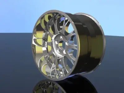 BBS Rim 20 inches Free 3D model
