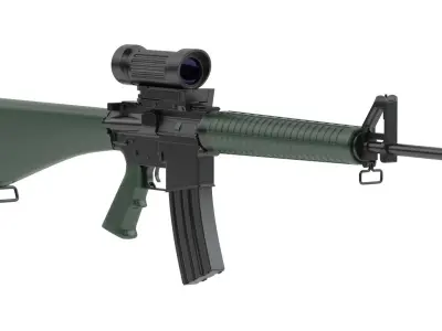 Colt Canada C7A1 3D model