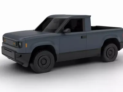 Slate Truck EV 2027 3d model 3D model purchase