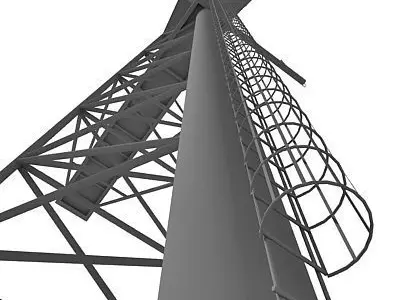 Industrial Tower 3 3D model