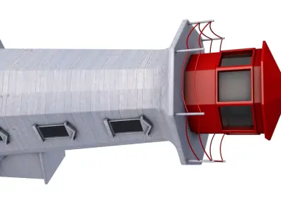 Peggys Point Lighthouse 3D model