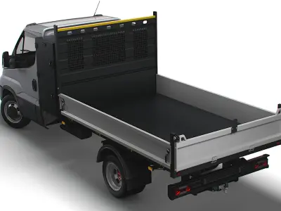 Iveco Daily Single Cab Tipper Toolpod 2023 3D model
