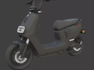 Electric Scooter 3D Model 3D model 3