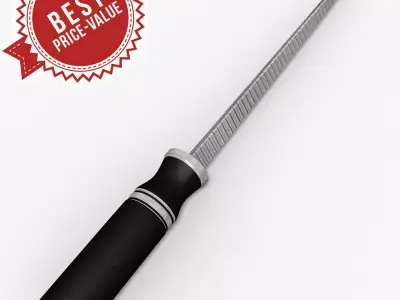 Hand file three sides 3D model