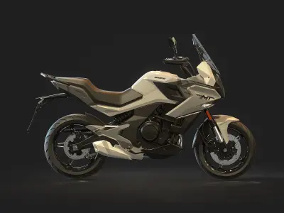 Base model  MOTO 700 MT 2024 3D model