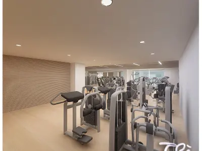 FITNESS GYM ROOM 3D model