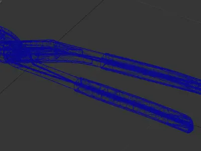Professional Pipe Wrench 3D Model FREE Download High-Quality Free low-poly 3D model