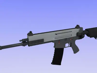CZ 805 Low-poly 3D model