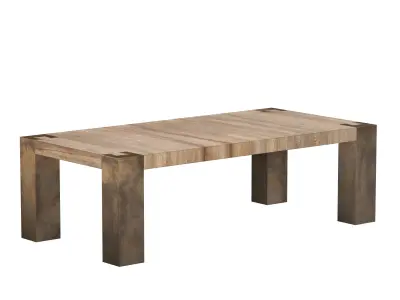 Telluride Dining Table 3D model