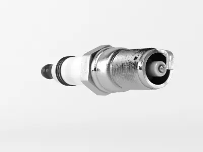 Spark Plug 3D model 2