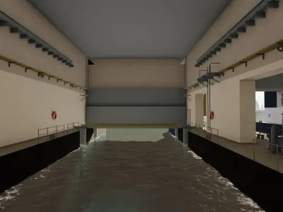 collection ships-Bulk carrier ship-shiphouse 3D model