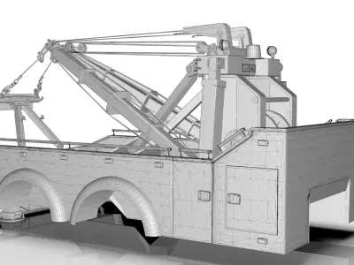 Holmes 850 Twin-Boom Wrecker System - 3D Printable Edition 3D print model