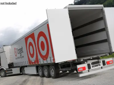  Target Curtain Side Trailer 