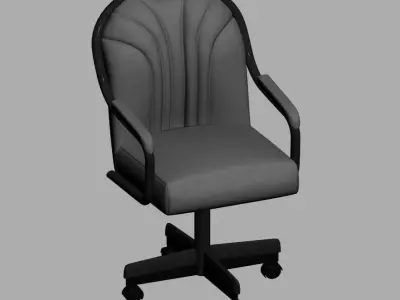 office chair 124 3D model