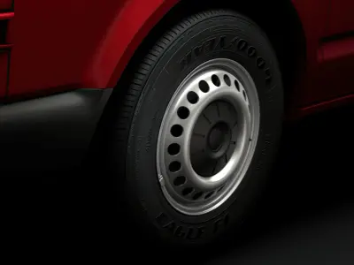 Volkswagen Transporter Van T6 2020 wheel 3D model