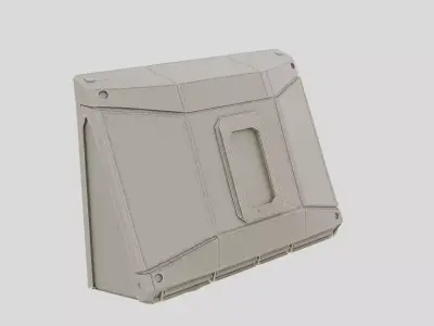 Industrial Factory Machine Guard Cover for 3D print 3D model