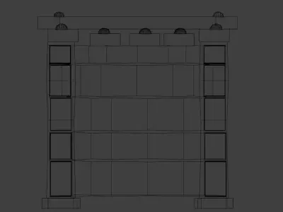 Stylized Wooden Crate Free low-poly 3D model