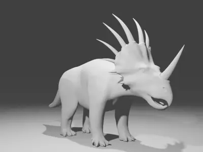 Styracosaurus Dinosaur Model 3D model