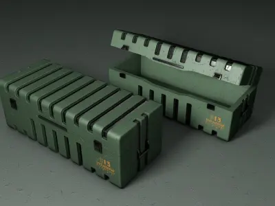 storage box design 3D model