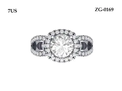 Wedding Ring  3D print model 427