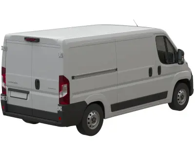 2024 Citroen JUMPER  L2H1 Detailed interior 3D model