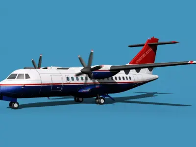 ATR-42-320 Charter Express 3D model