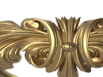  decorative pattern ready for 3D printing 3D model