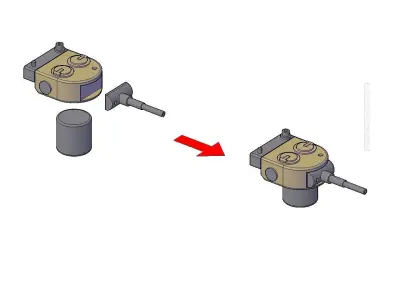 ASSAULT ARMORED VEHICLE 3D print model
