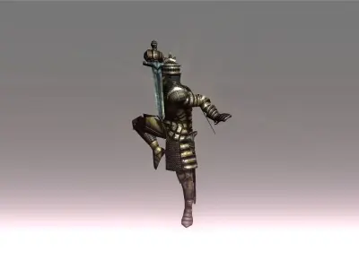 Sword combos for Iclone 3D model