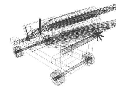 Medieval War Machine - Multi Arch 3D model