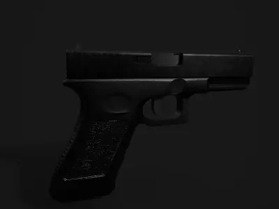 Glock 18 G18 Free low-poly 3D model