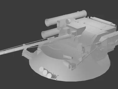 BATTLE MODULE KBA-105 SKVAL 3D model