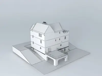 Norman Keep Free 3D model