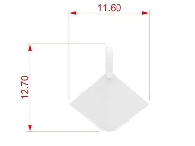 Paper boat pendant 3D print model