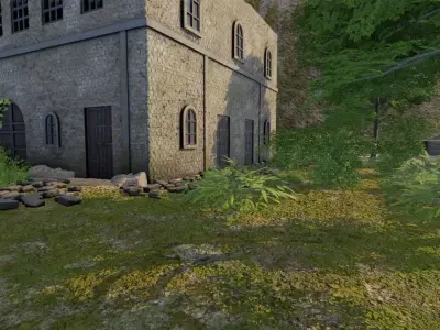 Abandoned Village Layout 3D model