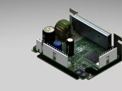 vexta brushless motor driver Free 3D model