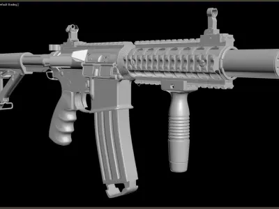 M4A1 Custom 3D model