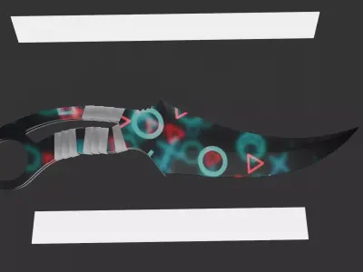 Fang Knife - Standoff 2 3D model buy