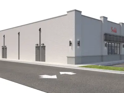 Retail-182 Retail Store 3D model