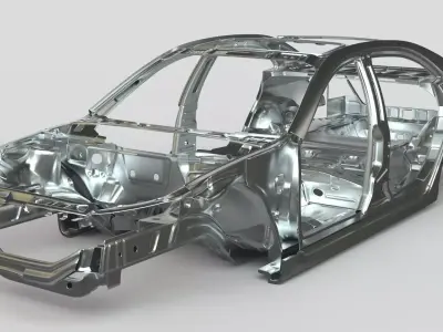 Car Frame 3D model purchase