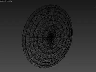 Golden Shield 3D model