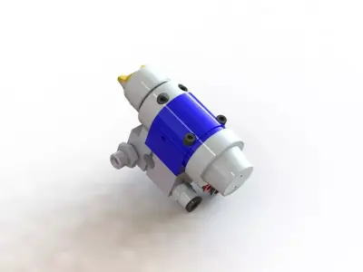 Pistola Automatica Graco Automatic Pistol G40 Manifold 288218 3D model