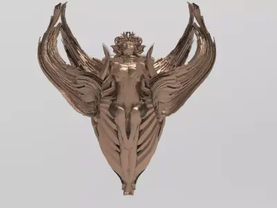 Archon statue  3D model