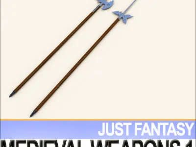 Medieval Weapon Collection Vol 1 3D model