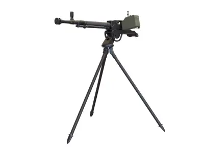 Russian DShK M1938 3D model