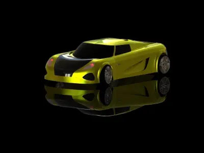 Modified Koenigsegg Agera Free 3D model